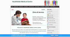 Desktop Screenshot of heathfieldemedicalcentre.nhs.uk